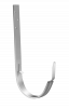 Крюк желоба длинный 125/90 Ral 9003 Grand Line